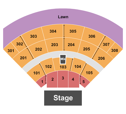Acrisure Amphitheater Lionel Richie Seating Chart